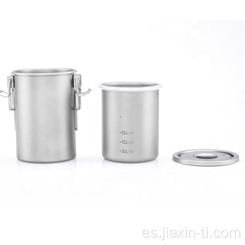 Cocina multifuncional ultraligera Titanium Pot